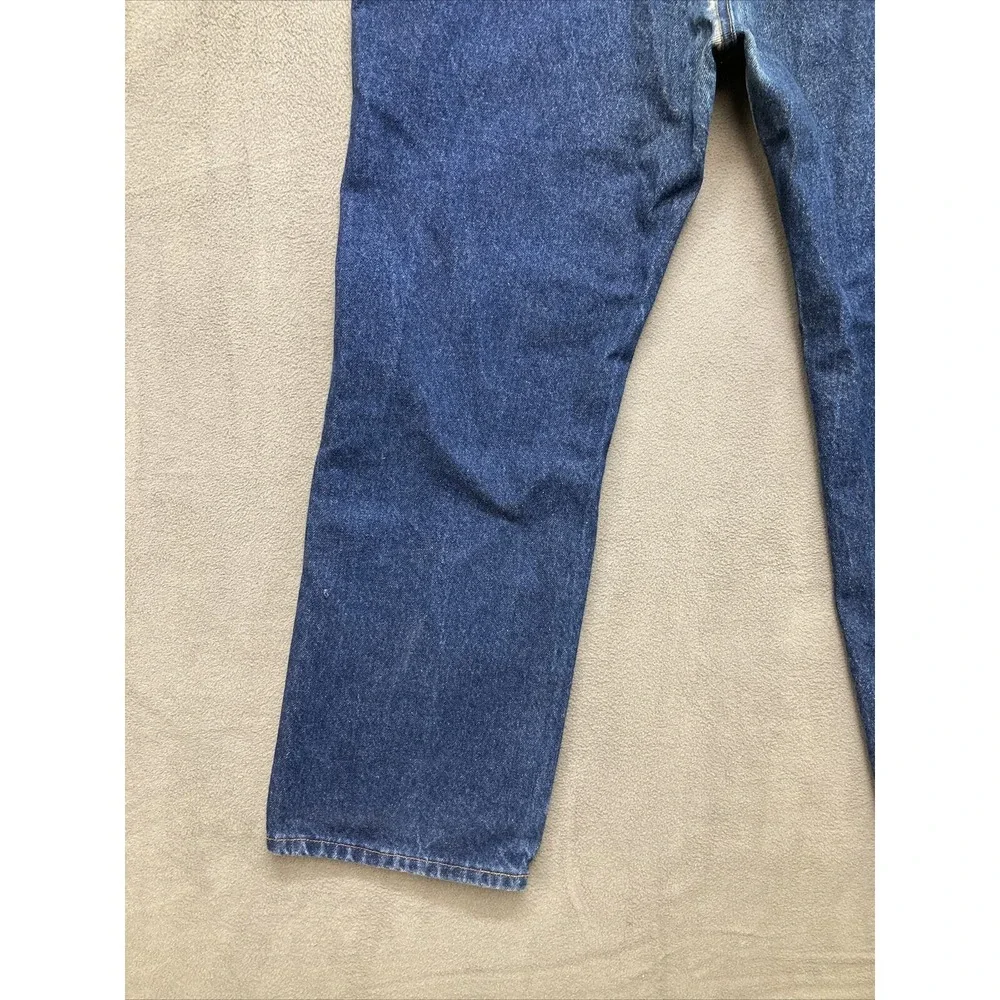 VTG LEVI 317 Bootcut Jeans Mens Size 42x30 Orange Tab Made in USA (Actual 40x29)
